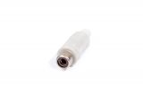 Cable connector RCA F, F-838 gray