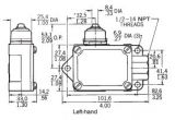 Limit Switch BAF1-2RN RH, SPDT-NO+NC, 20A/250VAC, plunger - 2 - Vikiwat Limit Switch BAF1-2RN RH, SPDT-NO+NC, 20A/250VAC, plunger - 2