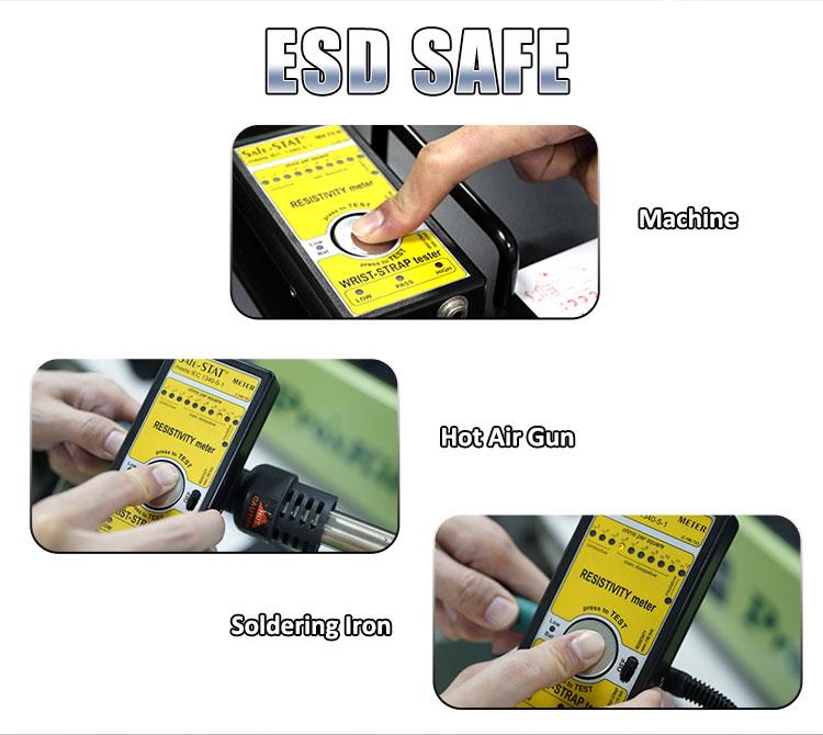 Станция за запояване и горещ въздух, SS-989B, 230VAC, 60W, LED, PRO'S KIT