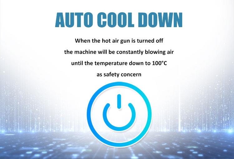 Станция за запояване и горещ въздух, SS-989B, 230VAC, 60W, LED, PRO'S KIT