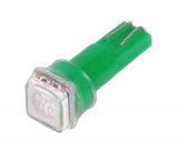 Car LED lamp, T5, SMD5050, 12 VDC, green - Vikiwat Car LED lamp, T5, SMD5050, 12 VDC, green