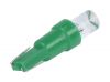 Car LED bulb L002G T5, 12 VDC, green - 2 - Vikiwat Car LED bulb L002G T5, 12 VDC, green - 2
