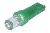 Car LED bulb L002G T5, 12 VDC, green - 3 - Vikiwat Car LED bulb L002G T5, 12 VDC, green - 3