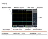 Цифров осцилоскоп GDS-1072-U, 70 MHz, 250MSa/s реално време, 2 канален - 3 - Викиват Цифров осцилоскоп GDS-1072-U, 70 MHz, 250MSa/s реално време, 2 канален - 3