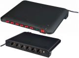 6-way Power Manager PMA, 19.500A surge protection, 4x USB, 2m, Brennenstuhl, 1150060