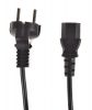 Захранващ кабел шуко-IEC-320-C13 PVC - 1