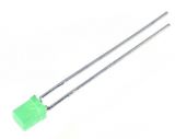 LED diode green, 3х2mm, L-914GDT