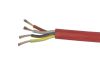 SIHF cable, heat resistant, silicone 4x0.75mm2