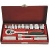 15 Piese 3/8” Hexagon Socket Set - Metric - 1 - Vikiwat 15 Piese 3/8” Hexagon Socket Set - Metric - 1