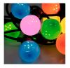 Светеща коледна украса тип въже с топки, 6m, 50LEDs, 6W, цветни RGB, IP44
 - 1