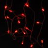 Christmas decoration rope type L1001-1008 10m 4W 100LED red IP44 outdoor mounting - 2
