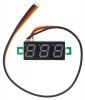 LED voltmeter, DC, 0~99.9V, digital, mini - 1