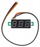 LED voltmeter, DC, 0~99.9V, digital, mini