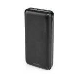 External battery, Power Bank, USB/USB Type-C, 20000mAh, Quick Charge 18W, NEDIS UPBKPD20000BK