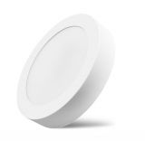 Surface LED panel 12W, round, 230VAC, 1120lm, 6500K, cool white, IP40, ф170mm, BP03-61230