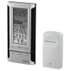 Метеостанция EWS-380, с термометър, хигрометър, час и външен датчик - 1