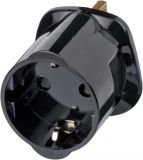 Mains adapter Brennenstuhl 1508533 from earthed to UK