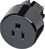 Travel adapter plug from USA/Japan to Earthed, Brennenstuhl 1508520