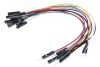 Cables MIKROE-512, 1 pin - jumpers, male-female, 150mm - 1
