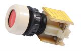 Pushbutton switch, pushbutton, ON-(ON), hole 22mm, 3A/380VAC, SPDT