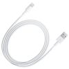 Кабел за iphone 5, 6, 7, USB A/m lighting - USB A/m, 1m, бял - 1 - Викиват Кабел за iphone 5, 6, 7, USB A/m lighting - USB A/m, 1m, бял - 1