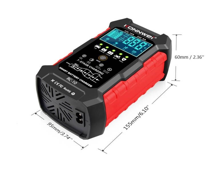 Зарядно RC-10, KONNWEI