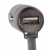 Car charger with USB port and 2 in 1 cable, 3.4 A, 5V - 2 - Vikiwat Car charger with USB port and 2 in 1 cable, 3.4 A, 5V - 2