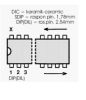 µPC1263 интегрална схема; аудио усилвател; DIP14 - Викиват µPC1263 интегрална схема; аудио усилвател; DIP14