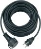 Extension cable, Brennenstuhl, rubber, 25m, 16A, 3х1.5mm2, black - 1