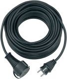 Extension cable, Brennenstuhl, rubber, 25m, 16A, 3х1.5mm2, black