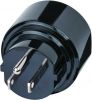 Travel Adapter, Brennenstuhl, transient from schuko EU socket to 3-pin US plug - 6