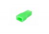 Muff for contact nozzle, 6.3 x 0.8 mm, green