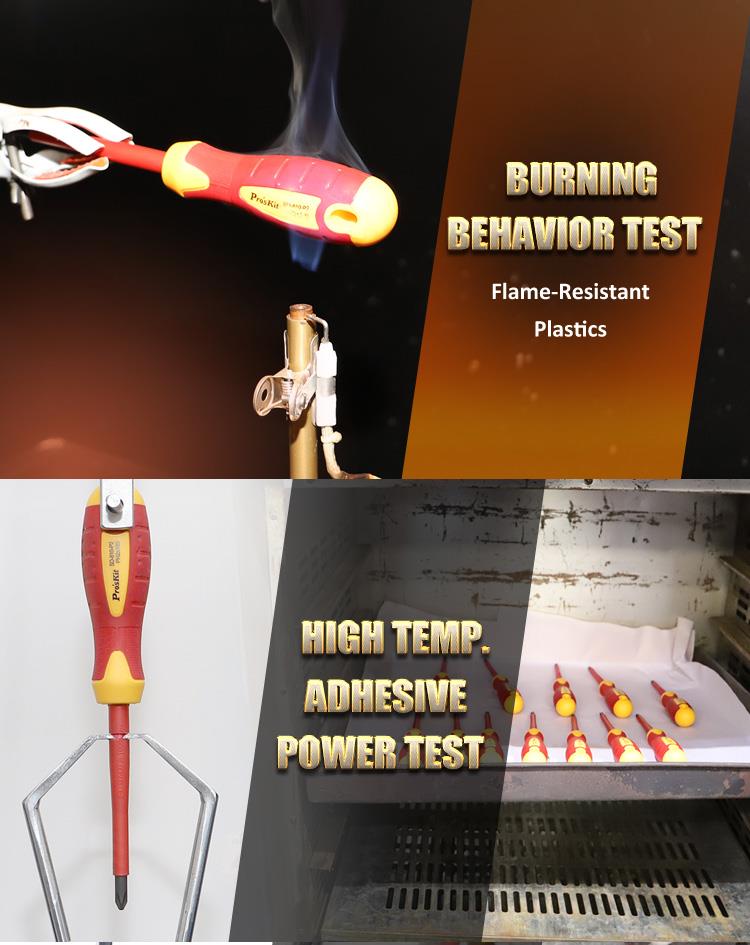 Tool set, 8 pieces, 5 screwdrivers, 3 pliers, PK-2801, PRO'S KIT