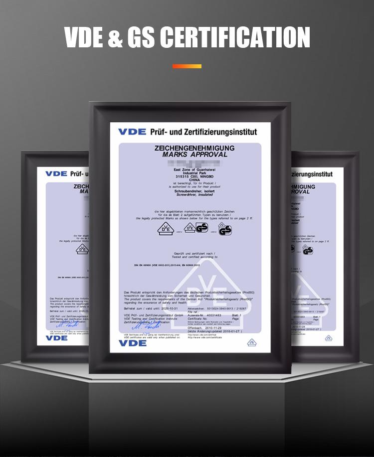 Tool set, 8 pieces, 5 screwdrivers, 3 pliers, PK-2801, PRO'S KIT