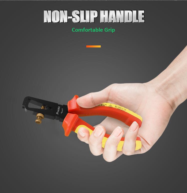 Tool set, 8 pieces, 5 screwdrivers, 3 pliers, PK-2801, PRO'S KIT