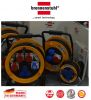 Extension reel, Brennenstuhl, Brobusta CEE 1, 3-way, 30m, 5x2.5mm2, thermal protection, yellow, 1316300 - 2