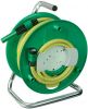 Hose reel Brennenstuhl 20m water hose, ф1/2, spraying nozzle, waterstop, yellow, 1237120 - 1