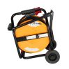 Cable reel CEE 2 FI 30m, 5-way, 5x4mm2, protection, on a chassis, yellow, IP44, Brobusta®, Brennenstuhl, 1319200 - 2 - Vikiwat Cable reel CEE 2 FI 30m, 5-way, 5x4mm2, protection, on a chassis, yellow, IP44, Brobusta®, Brennenstuhl, 1319200 - 2