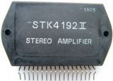 Интегрална схема STK4192, стерео-НЧУ на мощност, 2 Х 50 W min, КНИ=0.004, двуполярно захранване - 1 - Викиват Интегрална схема STK4192, стерео-НЧУ на мощност, 2 Х 50 W min, КНИ=0.004, двуполярно захранване - 1