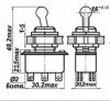 ЦК ключ DPDT ON-OFF - 4 - Викиват ЦК ключ DPDT ON-OFF - 4